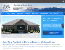 Tablet Screenshot of carringerwellness.com